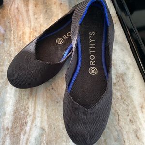 Rothy’s size 8 black like new!